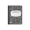 Oxford Composition Notebooks, 9.75" x 7.5", Wide Ruled, 120 Sheets, Black (09-6120) Sale