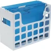 Oxford Decoflex Hanging File Folder Box, Plastic, Granite, 9 1/2"H x 12 3/16"W x 6"D (ESS23054) Clearance