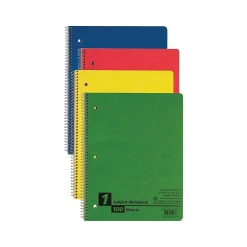 Oxford Earthwise 1-Subject Notebooks, 8.5" x 11", College Ruled, 100 Sheets, Each (25-207R) Clearance