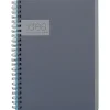 Oxford Idea Collective 1-Subject Professional Notebooks, 4.875" x 8", College Ruled, 80 Sheets, Gray/Silver (57010IC)