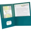 Oxford ® 2-Pocket Portfolio Folder, Blue, 10/Pack (00571) Best