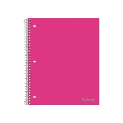 Oxford 1-Subject Notebooks, 8.5" x 11", College Ruled, 100 Sheets, Assorted Colors (10590) New