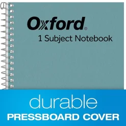 Oxford 1-Subject Notebooks, 5" x 7.75", College Ruled, 80 Sheets, Blue (65119) Sale