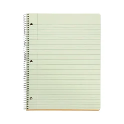 Oxford 1-Subject Professional Notebooks, 8.5" x 11", College Ruled, 80 Sheets, Brown (25-404R) Best
