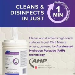 Oxivir Disinfecting Wipes, 160 Wipes/Container, 12/Carton (100850923)