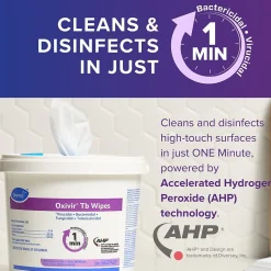 Oxivir Disinfecting Wipes, 160 Wipes/Container, 4/Carton (5627427)