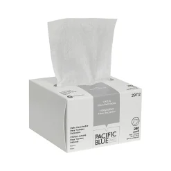 Pacific Blue Basic AccuWipe Fiber/Bagasse Cleaning Wipers, 7.9