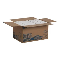 Paper Towels<Pacific Blue Basic C-Fold Paper Towels, 1-ply, 240 Sheets/Pack, 10 Packs/Carton (20603)