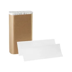 Paper Towels<Pacific Blue Basic Recycled Multifold Paper Towel, 1-Ply, White, 250 Sheets/Pack, 16 Packs/Carton (24590)