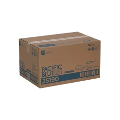 Paper Towels<Pacific Blue Basic Recycled C-Fold Paper Towels, 1-ply, 240 Sheets/Pack, 10 Packs/Carton (25190)