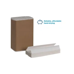 Paper Towels<Pacific Blue Basic Recycled C-Fold Paper Towels, 1-ply, 240 Sheets/Pack, 10 Packs/Carton (25190)