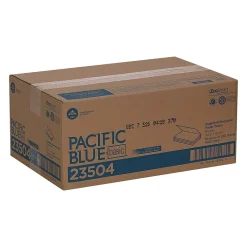 Paper Towels<Pacific Blue Basic Recycled Single Fold Paper Towels, 1-ply, 250 Sheets/Pack, 16 Packs/Carton (23504)