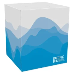 Pacific Blue Select Facial Tissue, 2-ply, 100 Tissues/Box, 36 Boxes/Pack (46200)