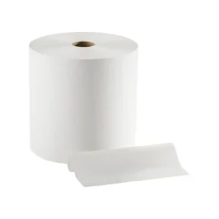 Paper Towels<Pacific Blue Select Recycled Hardwound Paper Towels, 1-ply, 1000 ft./Roll, 6 Rolls/Carton (26100)