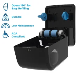 Pacific Blue Ultra Hardwound Paper Towel Dispenser, Black (59589)