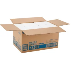 Paper Towels<Pacific Blue Ultra Recycled C-Fold Paper Towels, 1-ply, 220 Sheets/Pack, 10 Packs/Carton (33587)