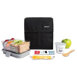 Lunch Boxes & Bags<PACKiT Freezable Lunch Bag, Black (PKT-PC-BLA)