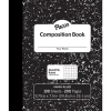 Pacon Composition Notebooks, 9.75" x 7.5", Quad Ruled, 100 Sheets, Black, 6/Bundle (PACMMK37103-6) Online