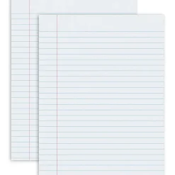 Pacon Wide Ruled Filler Paper, 8.5" x 11", 500 Sheets/Pack, 2/Bundle (PAC2401-2) New