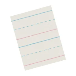 Online Pacon Picture Story Paper, 12" x 18", 5/8" Ruled, White, 250 Sheets/Pack (PACZP2694) Classroom Paper