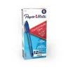 Paper Mate ComfortMate Ultra Retractable Ballpoint Pen, Fine Point, Blue Ink, Dozen (6360187) Sale