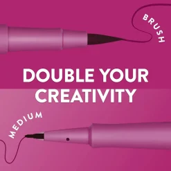 Paper Mate Flair! DUAL Calligraphy Pens, Brush/Medium Tips, Assorted Colors, 16/Pack (2181607) Best