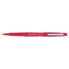 Paper Mate Flair Felt Pen, Medium Point, Red Ink (8420152) New