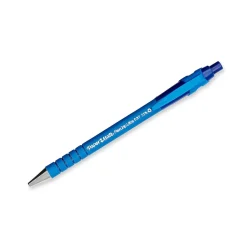 Paper Mate FlexGrip Ultra Recycled Retractable Ballpoint Pen, Fine Point, Blue Ink, Dozen (9560131) Outlet