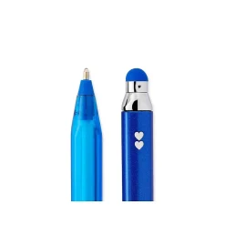 Paper Mate InkJoy 2 in 1 Stylus Ballpoint Pen, Medium Point, Blue Ink, Dozen (1951349) Online