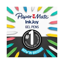 Paper Mate InkJoy Retractable Gel Pens, Medium Point, 0.7mm, Assorted Inks, 6/Pack (2173765) Best