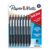 Paper Mate InkJoy 300RT Retractable Ballpoint Pen, Medium Point, Black Ink, 8/Pack (1781565/1945920) New