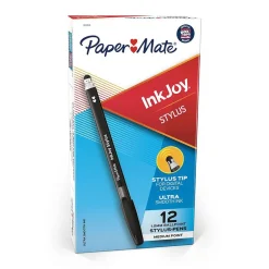 Paper Mate InkJoy Stylus Ballpoint Pen, Medium Point, Black Ink, Dozen (1951348) Outlet