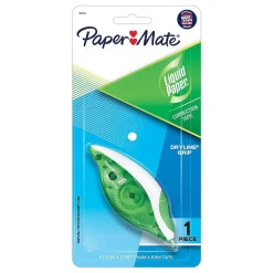 Paper Mate Liquid Paper DryLine Grip Correction Tape, White (660415) Clearance