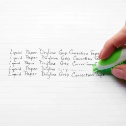 Paper Mate Liquid Paper DryLine Grip Correction Tape, White, 2/Pack (87813) Outlet