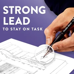 Paper Mate Profile Mech Mechanical Pencil, 0.7mm, #2 Medium Lead, 4/Pack (2105703) Clearance