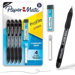 Paper Mate Profile Mech Mechanical Pencil, 0.7mm, #2 Medium Lead, 4/Pack (2105702) Online