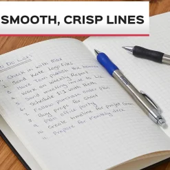 Paper Mate Profile Metal Barrel Retractable Ballpoint Pen, Medium Point, Blue Ink, 2/Pack (2130519) Sale