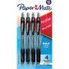 Paper Mate Profile Retractable Ballpoint Pen, Bold Point, Black Ink, 4/Pack (89471) Sale