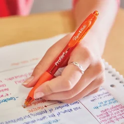 Paper Mate Profile Retractable Ballpoint Pen, Bold Point, Black Ink, 4/Pack (89471) Sale