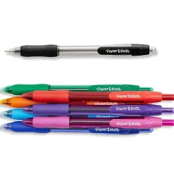 Paper Mate Profile Retractable Ballpoint Pen, Bold Point, Assorted Ink, 8/Pack (54549) Hot