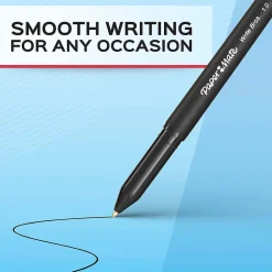 Paper Mate Write Bros. Ballpoint Pen, Medium Point, Red Ink, 1 Dozen (3321131) Online