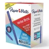 Paper Mate Write Bros. Ballpoint Pen, Medium Point, Blue Ink, 60/Pack (4621501) Outlet