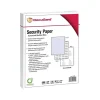 Outlet DocuGard Advanced 8.5" x 11" Medical Security Paper, 24 lbs., Blue, 500 Sheets/Ream, 2500/Carton (04545) Security & Carbon