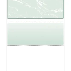 Discount DocuGard Standard 8.5" x 11" Business Security Check On Top, 24 lbs., Green, 500 Sheets/Ream, 2500/Carton (04502P) Security & Carbon