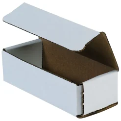 Partners Brand Corrugated Mailers, 14" x 4" x 2", White, 50/Bundle (M14142K)* Corrugated Mailers