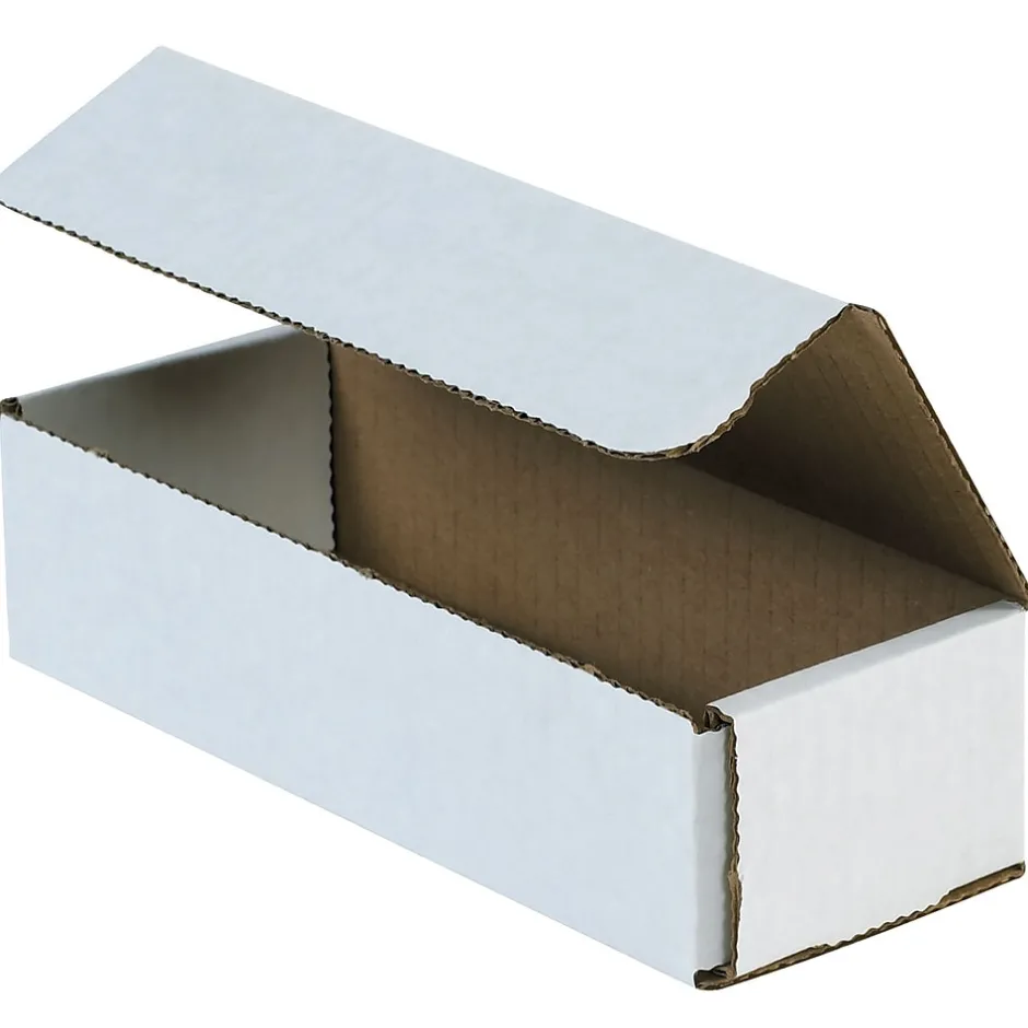 Partners Brand Corrugated Mailers, 16" x 6" x 4", White, 50/Bundle (M1664)* Corrugated Mailers