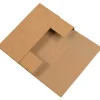 Partners Brand Easy-Fold Mailers, 14 1/4" x 11 1/4" x 2", Kraft, 50/Bundle (M14112BFK)* Corrugated Mailers