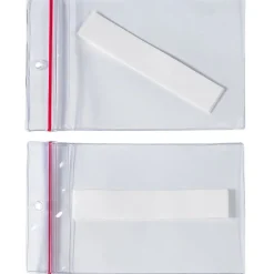 Partners Brand Superscan 3" x 5" Press-On Reclosable Vinyl Envelope, 25/Carton Best