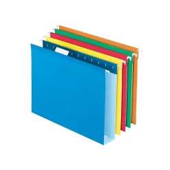 Pendaflex Box Bottom Hanging File Folders, Letter Size, , 25/Box (PFX 04152x2 ASST) Assorted Colors Hot