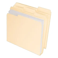 Pendaflex Double Stuff® 3-Tab File Folder, Letter Size, , 50/Box (ESS54459) Manila Online
